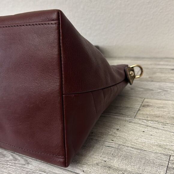 Dooney and Bourke Burgundy Leather Handbag - Picture 10 of 15
